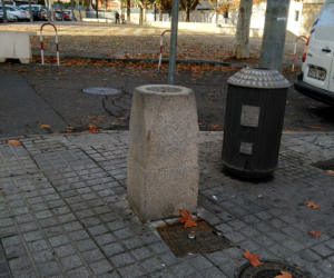 Fuente de la Plaza de Santuario con Pocito