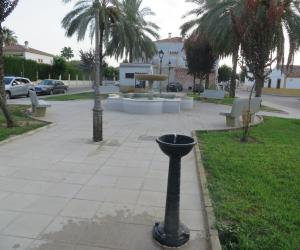 Fuente de la Plaza del Jardín de Rafael Gómez